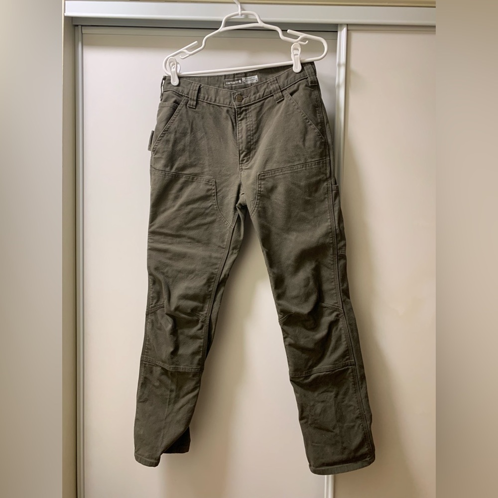 Carhartt Rugged Flex Relaxed Fit Duck Double-Front Utility Work Pants 31"x29"